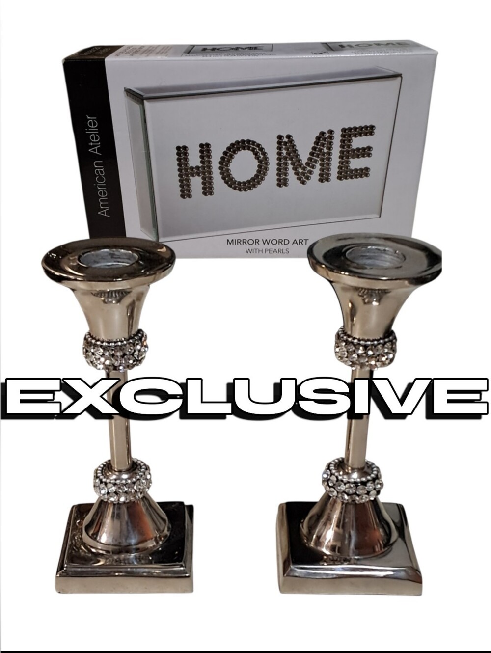 Glam Home Decor 2 Piece Bundle